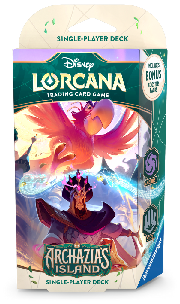 Lorcana TCG: Archazia's Island Starter Deck - Amethyst & Steel
