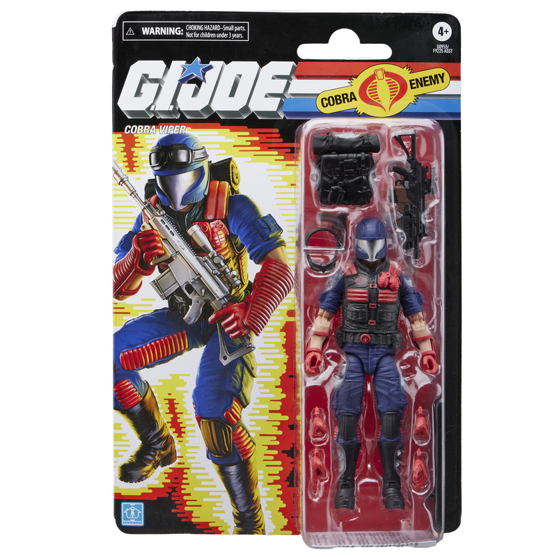 G.I. Joe Classified Series Retro Cardback Cobra Viper