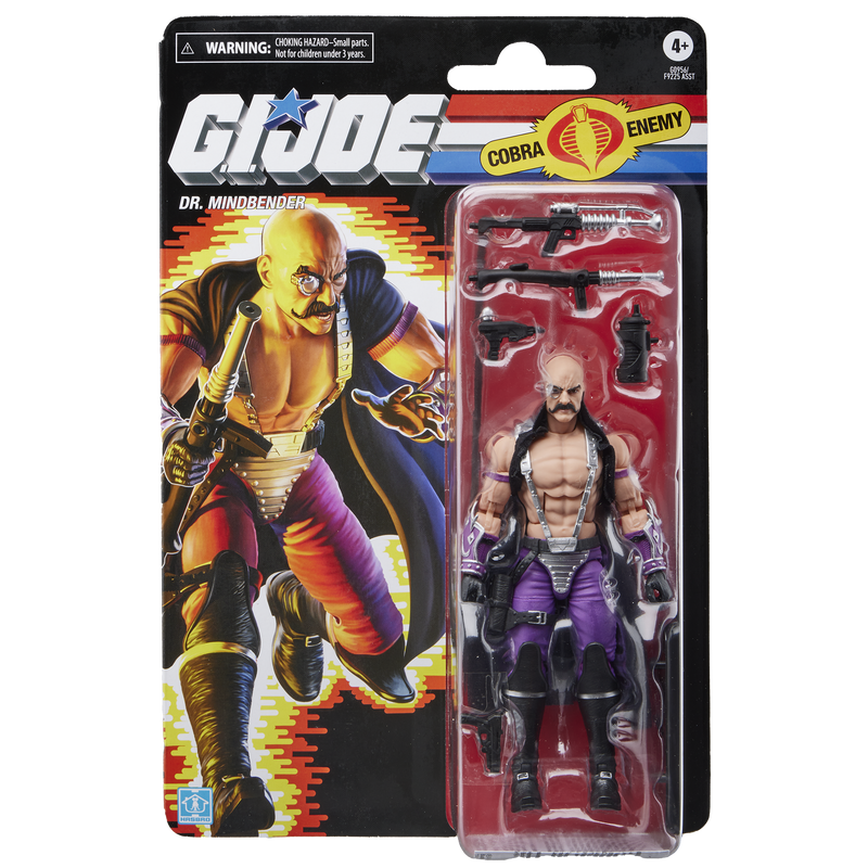 G.I. Joe Classified Series Retro Cardback Dr. Mindbender