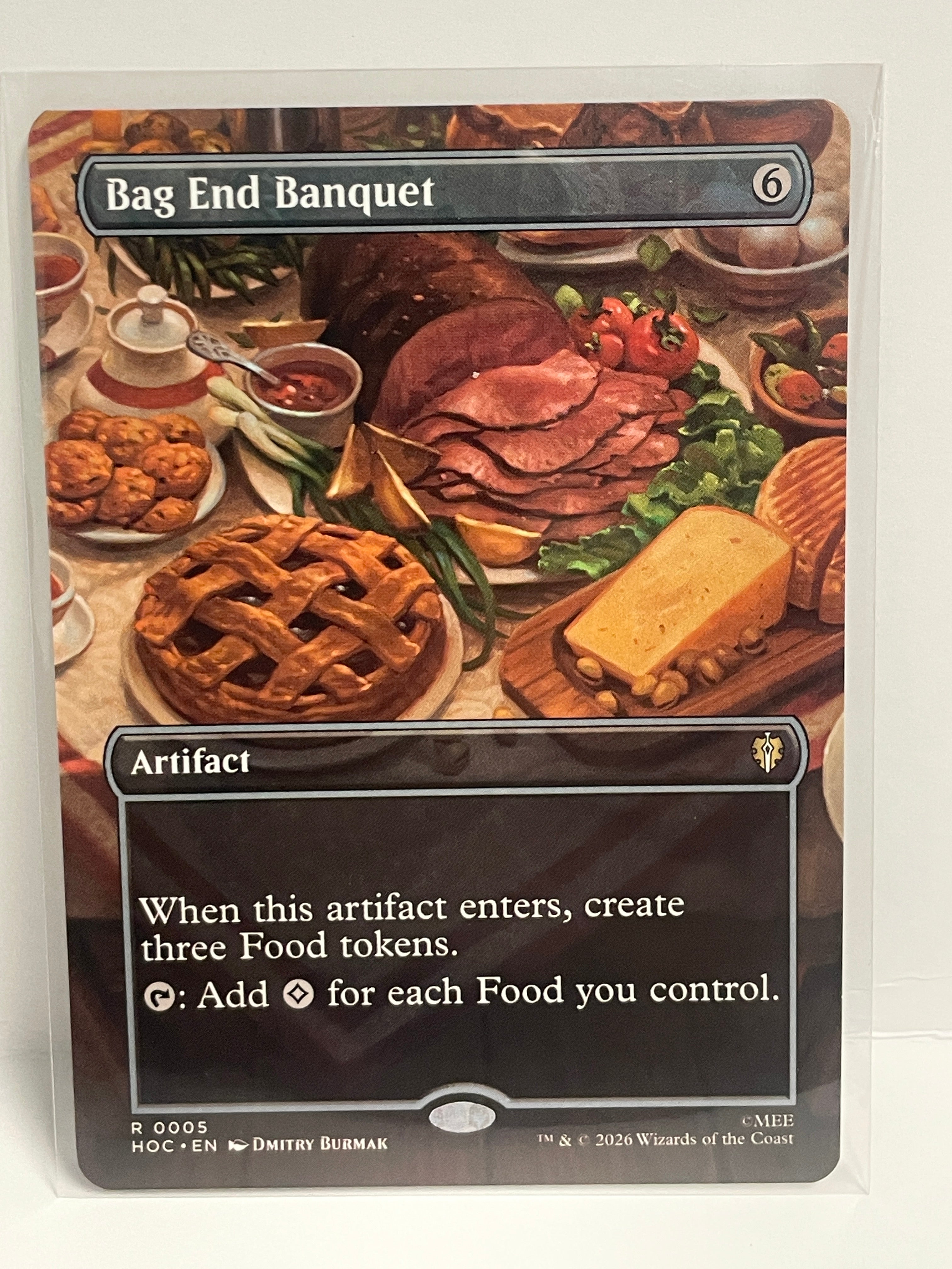 Bag End Banquet (Borderless) - The Hobbit Eternal #5 - Rare - NM Non-Foil