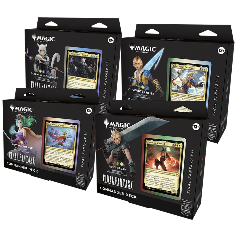 Magic: The Gathering - Final Fantasy Commander Decks
