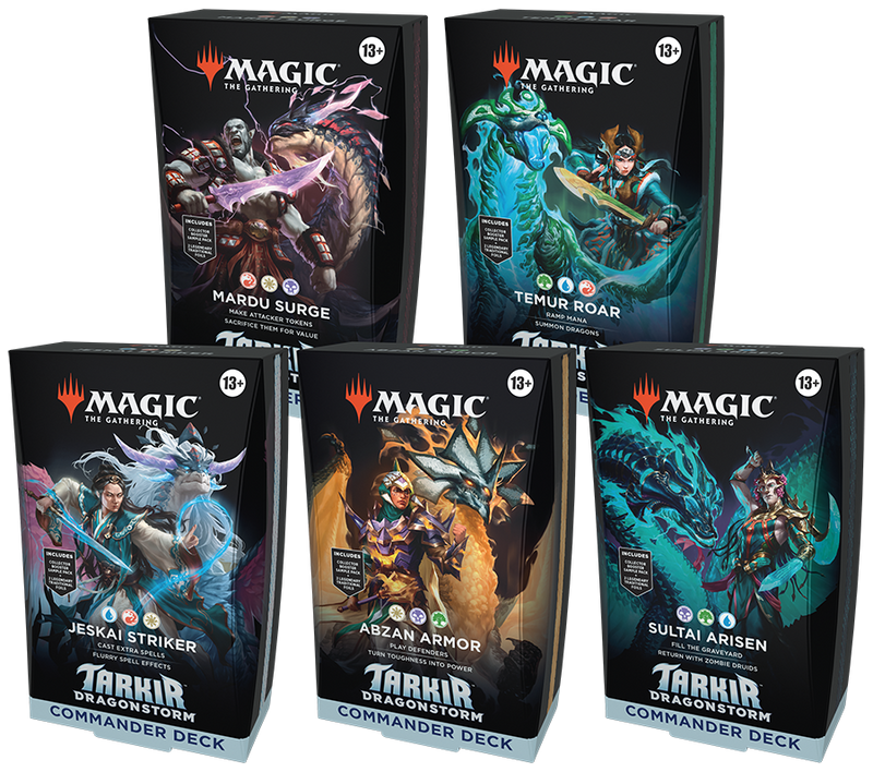 Magic: The Gathering - Tarkir Dragonstorm Commander Decks
