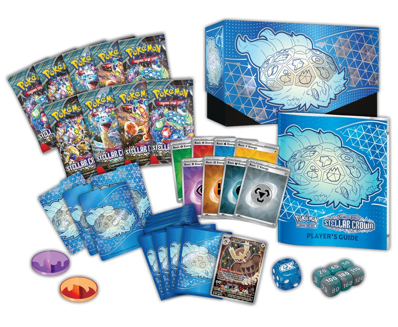 Pokemon Scarlet and Violet 7 Stellar Crown Elite Trainer