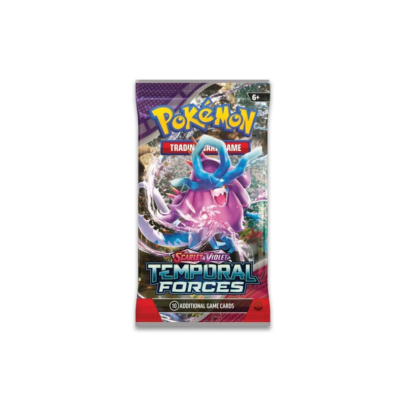 Pokemon Scarlet and Violet 5 Temporal Forces Booster Packs