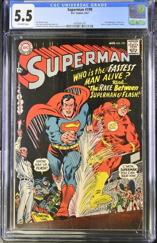Superman #199 CGC Graded 9.8