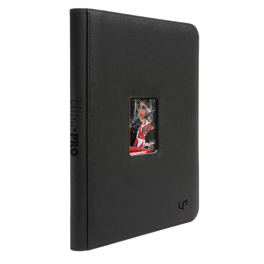 Ultra PRO Zip Premium Window 9-pocket PRO-Binder in black