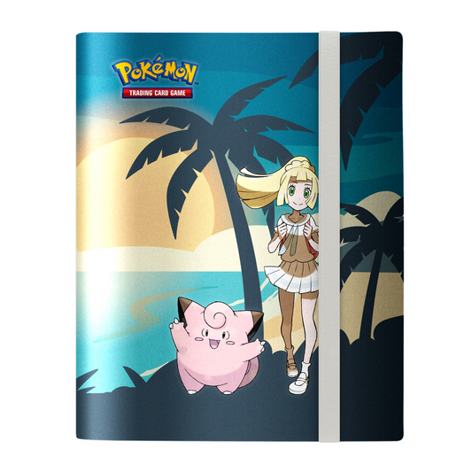 Ultra PRO Pokemon Lillie and Clefairy 9-pocket PRO-Binder with strap