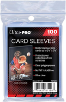 Ultrapro 2 5/8 X 3 5/8 Card Soft Sleeves (Penny Sleeves)