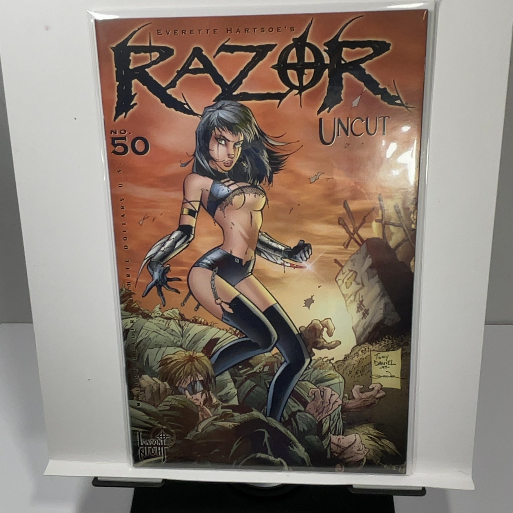 Razor #45-51 London Night Comic Lot Everette Hartsoe — photo 6