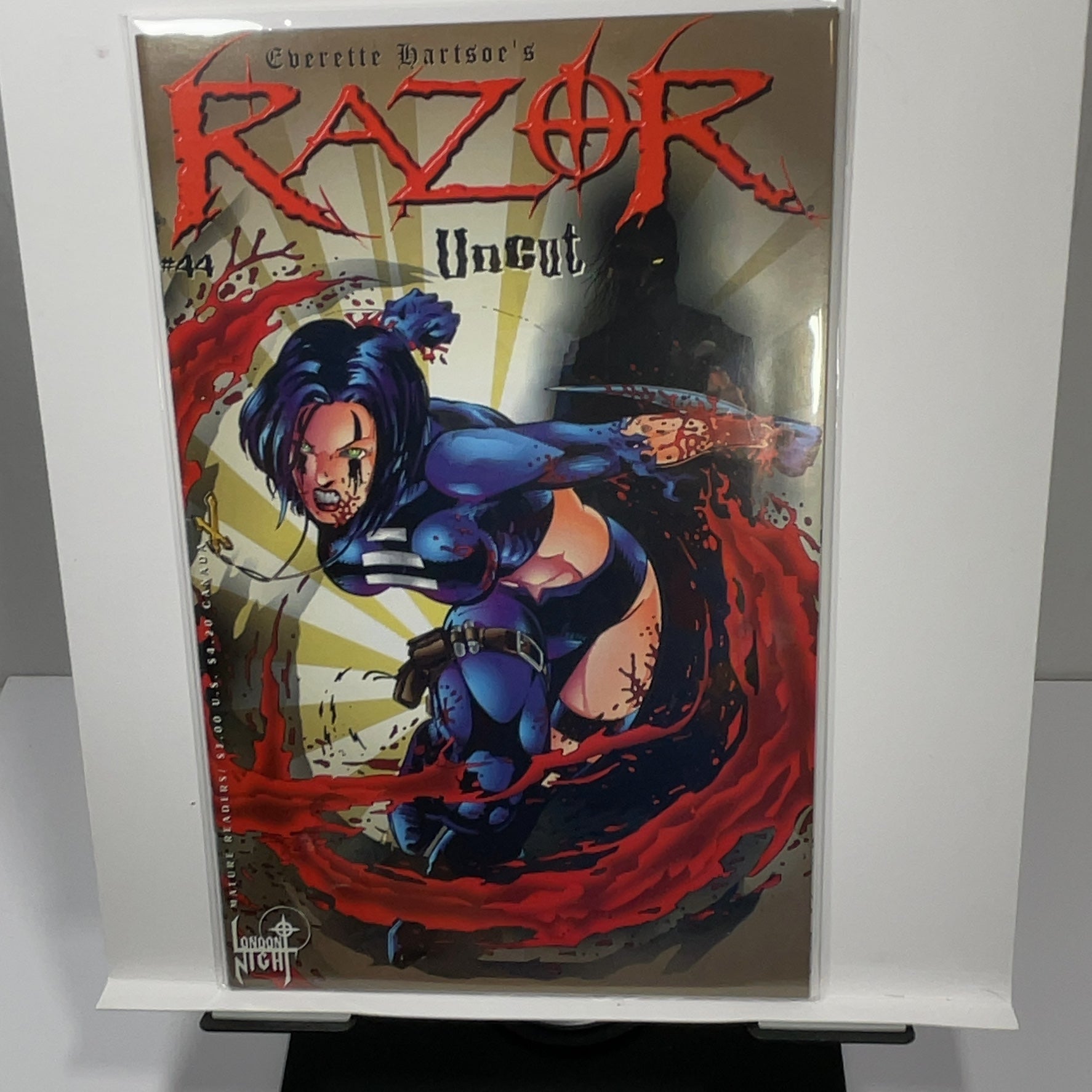 Razor Uncut #41-45 Comic Lot London Night Studios — photo 5