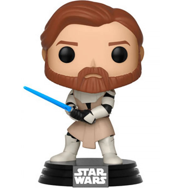 Pop Star Wars Clone Wars Obi Wan Kenobi Vinyl Figure