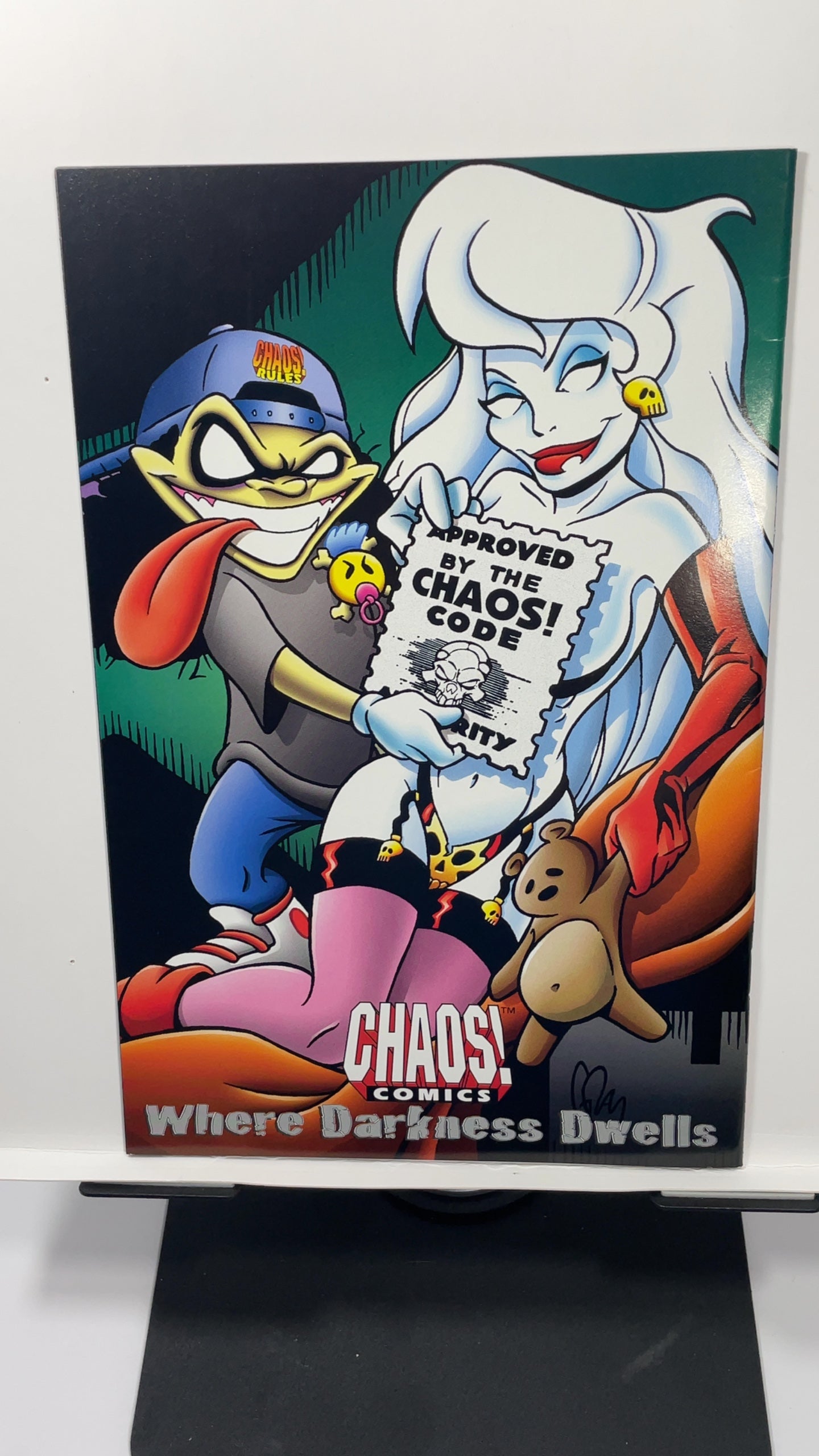 Evil Ernie #1 (of 1) Chaos Comics 1995 One-Shot Hughes Cover — photo 2