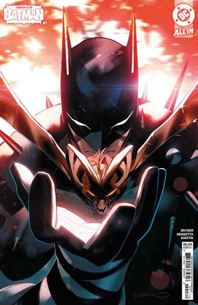 Absolute Batman 1 4th Print Cover B Simone Di Meo Card Stock Variant - Cadets Toys & Comics