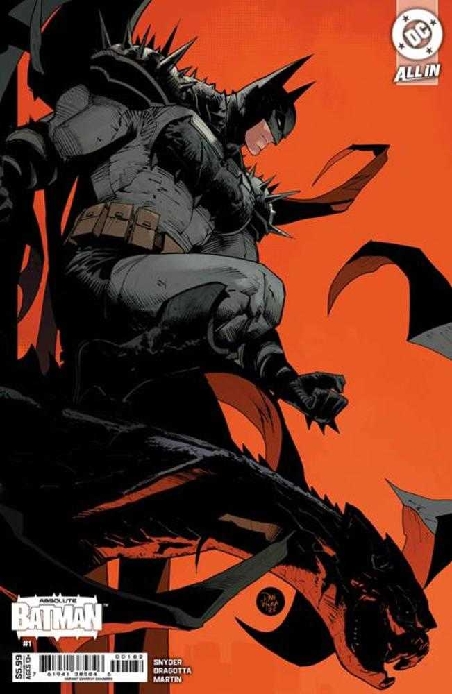 Absolute Batman 1 6th Print Cover B Dan Mora Card Stock Variant - Cadets Toys & Comics
