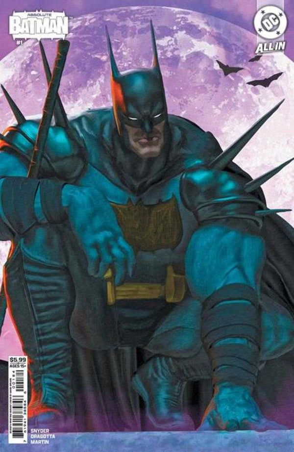 Absolute Batman #1 7ª Impresión Portada B Mark Spears Variante en Cartulina Conectada