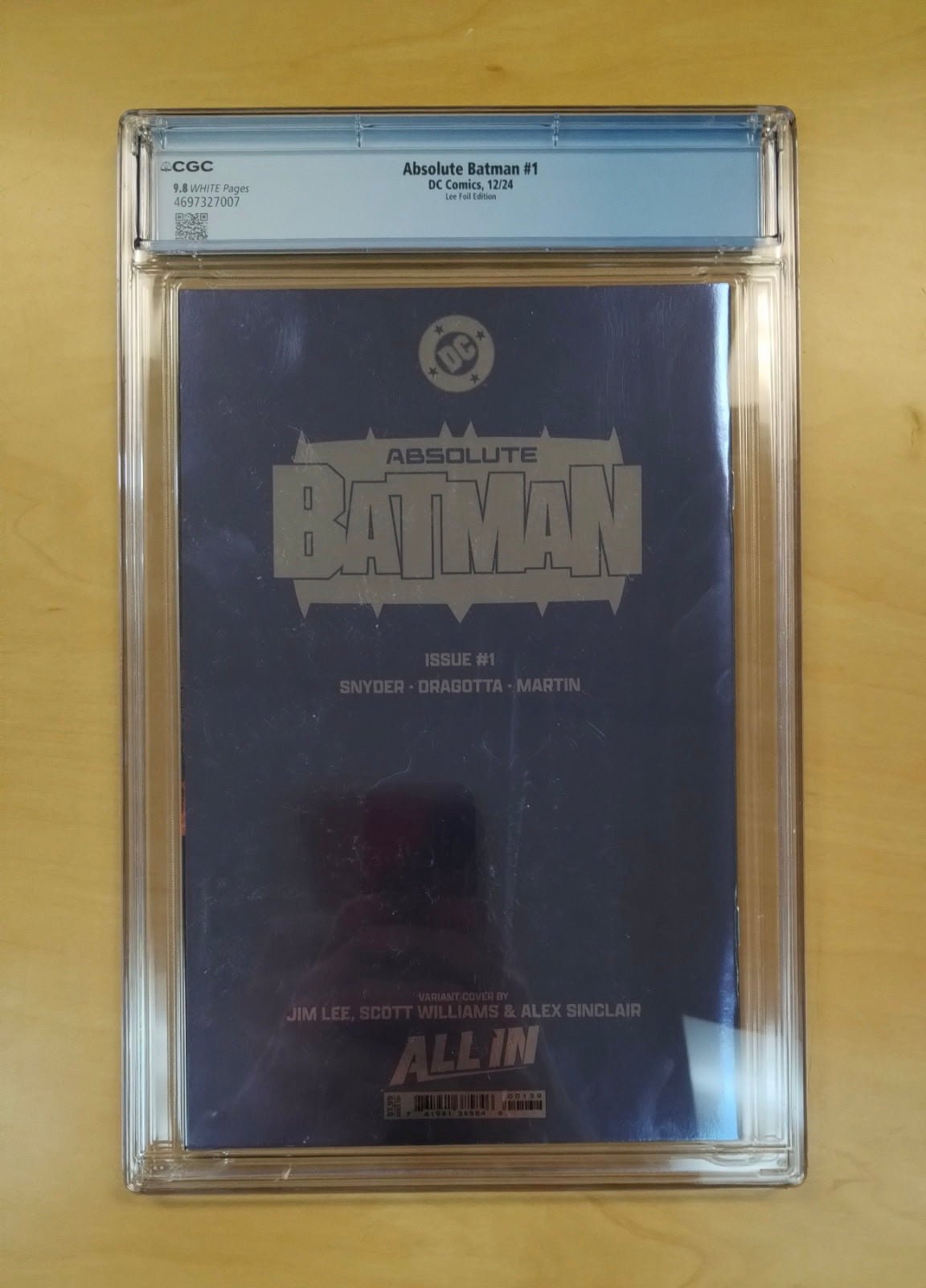 cgc 9.8