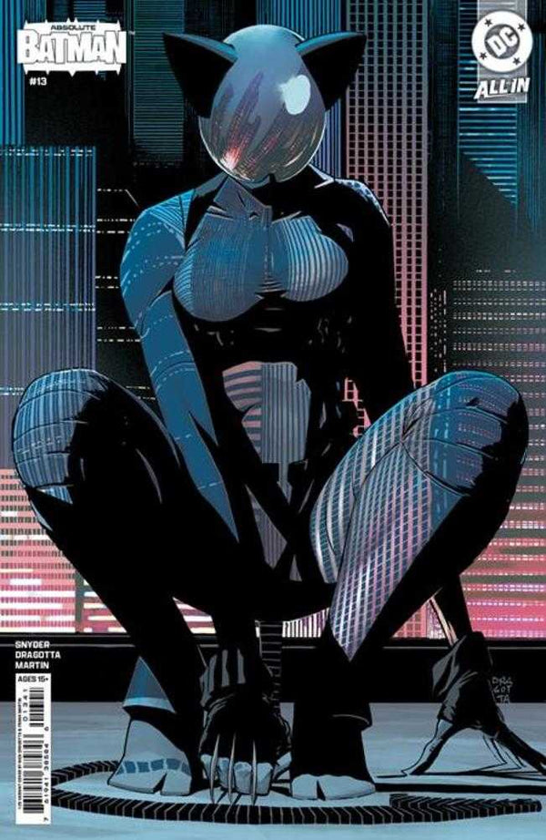 Absolute Batman #13 Portada H 1 en 25 Nick Dragotta Modo Sigilo Variante en Cartulina