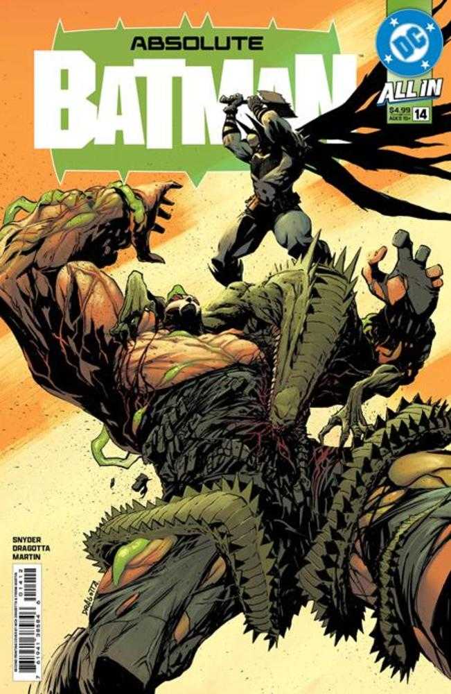 Absolute Batman 14 2nd Print Cover A Nick Dragotta - Cadets Toys & Comics