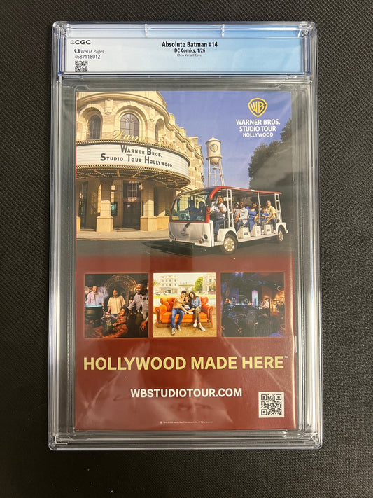 Absolute Batman 14 - Derrick Chew Variant - CGC 9.8 - Cadets Toys & Comics