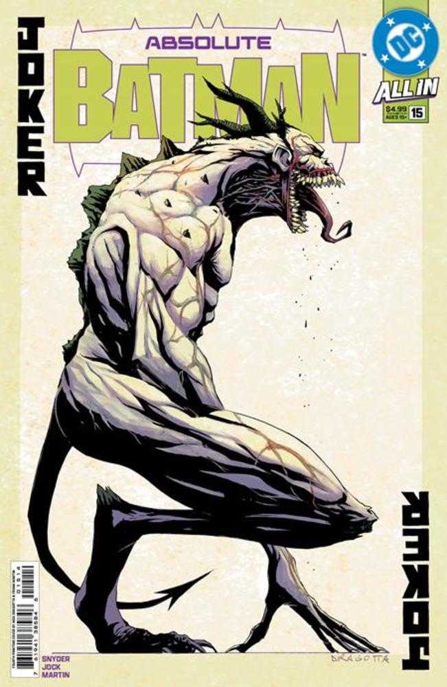 Absolute Batman 15 4th Print Cover A Nick Dragotta - Cadets Toys & Comics