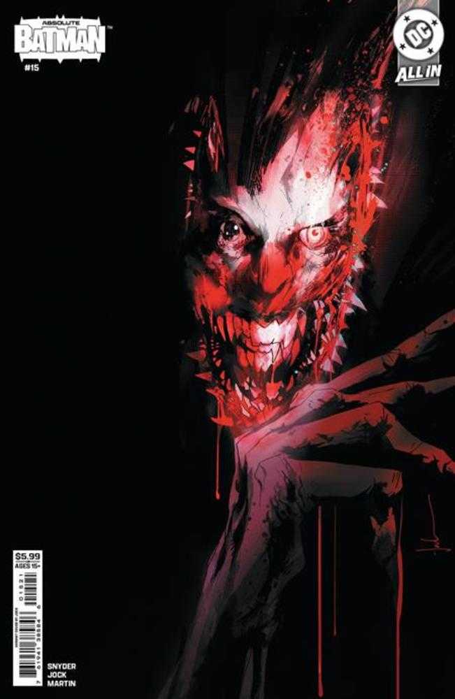 Absolute Batman 15 Cover B Jock Card Stock Variant - Cadets Toys & Comics