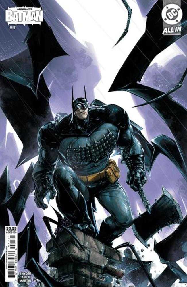 Absolute Batman 17 Cover B Clayton Crain Card Stock Variant - Cadets Toys & Comics