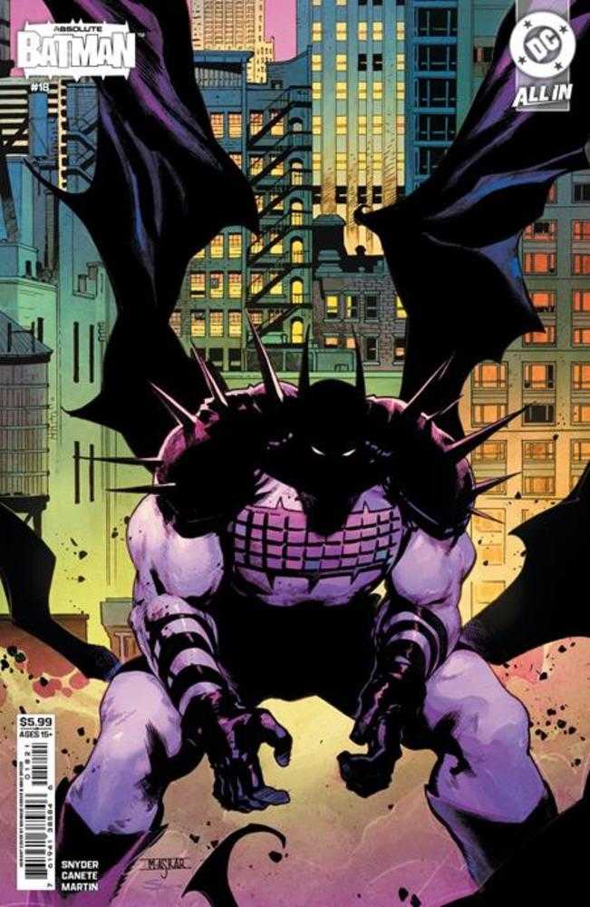 Absolute Batman 18 Cover B Mahmud Asrar Card Stock Variant - Cadets Toys & Comics