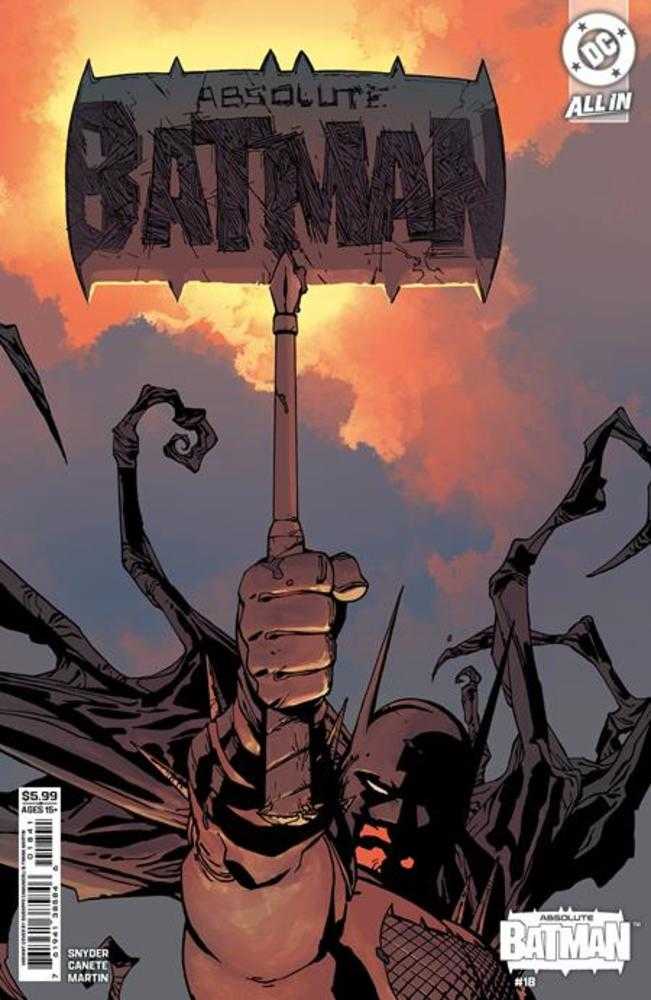 Absolute Batman 18 Cover D Giuseppe Camuncoli Card Stock Variant - Cadets Toys & Comics