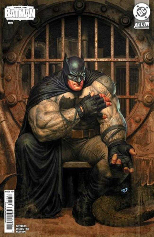Absolute Batman 19 Cover E 1 in 25 Ariel Olivetti Card Stock Variant - Cadets Toys & Comics