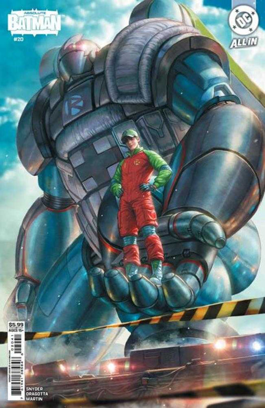 Absolute Batman 20 Cover D Kyuyong Eom Robins Dick Grayson Card Stock Variant - Cadets Toys & Comics