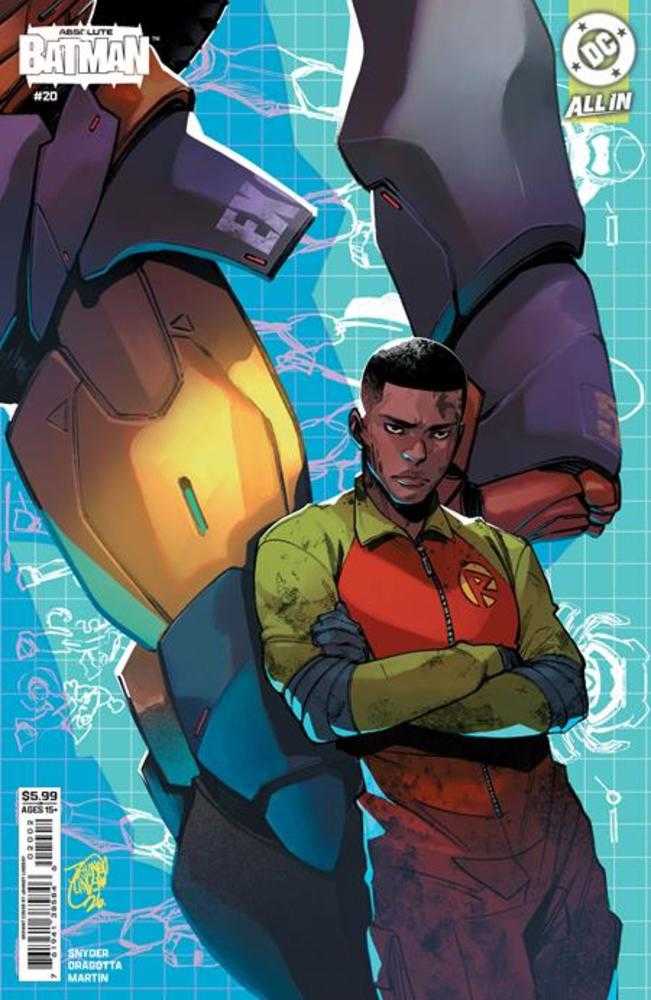 Absolute Batman 20 Cover I Jahnoy Lindsay Robins Duke Thomas Card Stock Variant - Cadets Toys & Comics