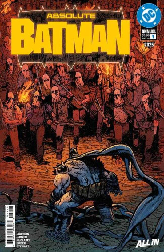 Absolute Batman 2025 Annual 1 (One Shot) 2nd Print Cover A Daniel Warren Johnson - Cadets Toys & Comics