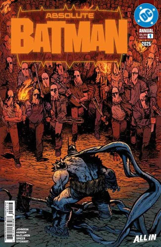 Absolute Batman 2025 Annual 1 (One Shot) 3rd Print Cover A Daniel Warren Johnson - Cadets Toys & Comics