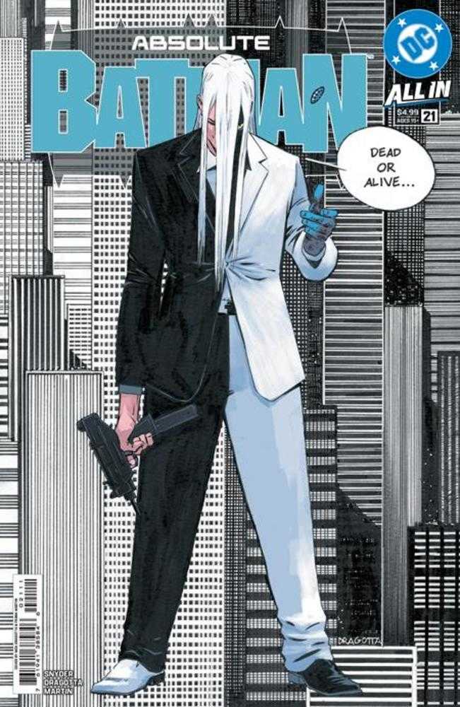 Absolute Batman 21 Cover A Nick Dragotta Two Face - Cadets Toys & Comics
