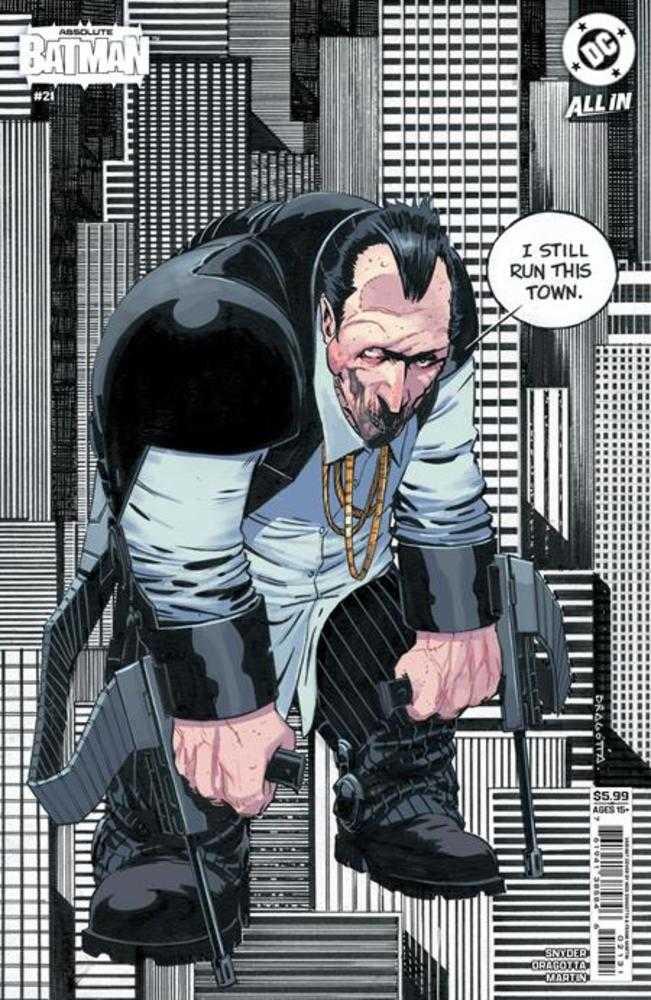 Absolute Batman 21 Cover C Nick Dragotta Pengiun Card Stock Variant - Cadets Toys & Comics