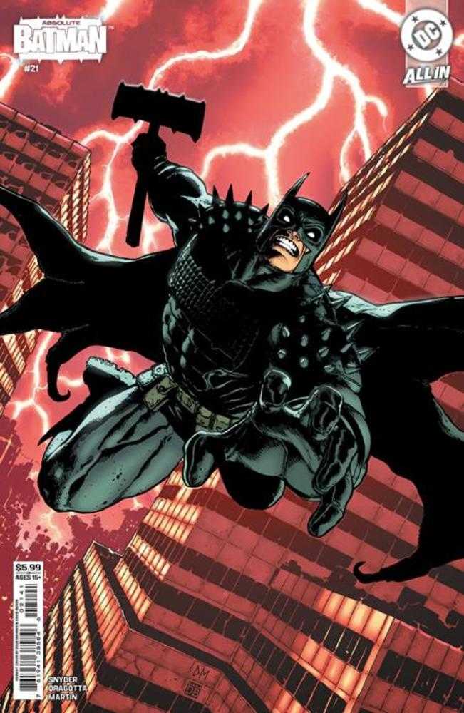 Absolute Batman 21 Cover D Doug Mahnke Card Stock Variant - Cadets Toys & Comics