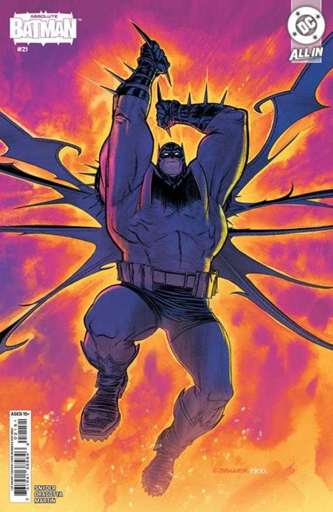 Absolute Batman 21 Cover E 1 in 25 Chris Brunner Card Stock Variant - Cadets Toys & Comics