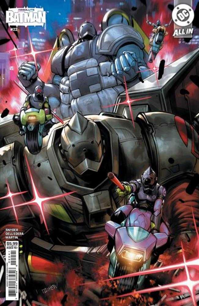 Absolute Batman 22 Cover D Derrick Chew Card Stock Variant - Cadets Toys & Comics