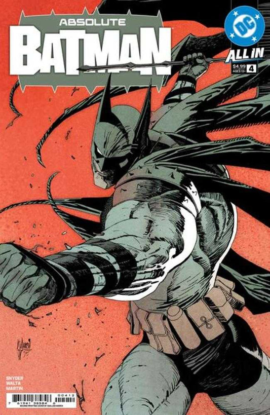 Absolute Batman 4 2nd Print Cover A Guillem March - Cadets Toys & Comics