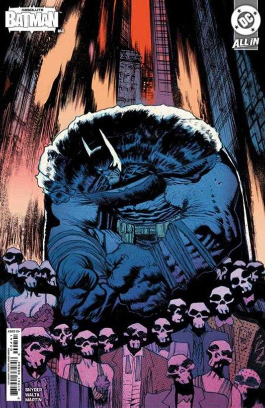 Absolute Batman 4 Cover D 1 in 25 James Harren Card Stock Variant - Cadets Toys & Comics