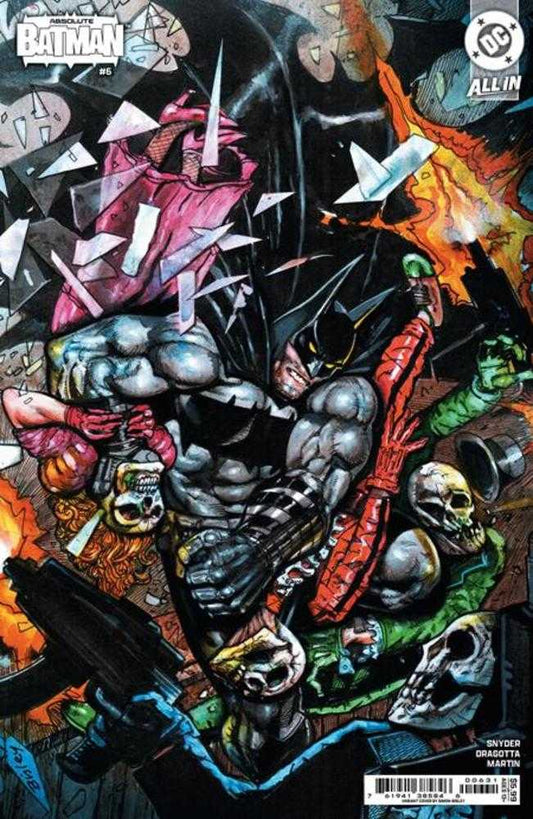 Absolute Batman 6 Cover C Simon Bisley Card Stock Variant - Cadets Toys & Comics