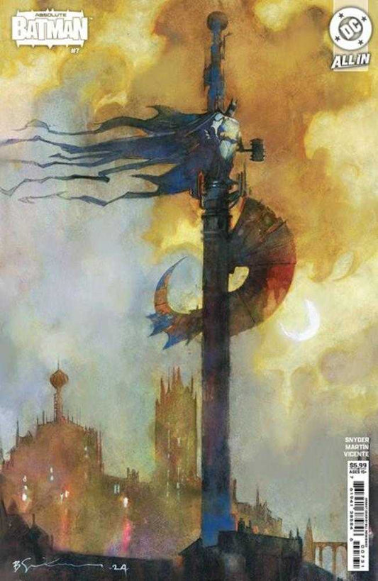 Absolute Batman 7 Cover C Bill Sienkiewicz Card Stock Variant - Cadets Toys & Comics
