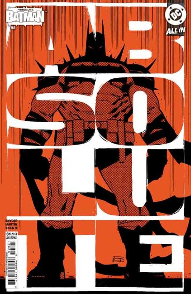 Absolute Batman 8 Cover B Bruno Redondo Card Stock Variant - Cadets Toys & Comics