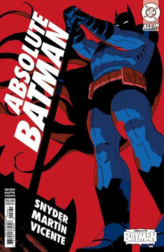 Absolute Batman 8 Cover C Marcos Martin Card Stock Variant - Cadets Toys & Comics