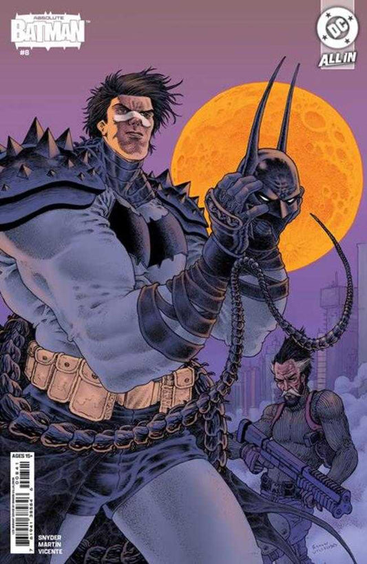 Absolute Batman 8 Cover D 1 in 25 Ramon Villalobos Card Stock Variant - Cadets Toys & Comics