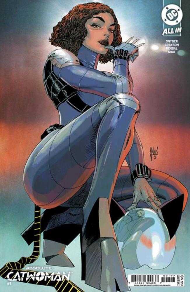 Absolute Catwoman 1 (Of 6) 2nd Print Cover B Guillem March Card Stock Variant - Cadets Toys & Comics