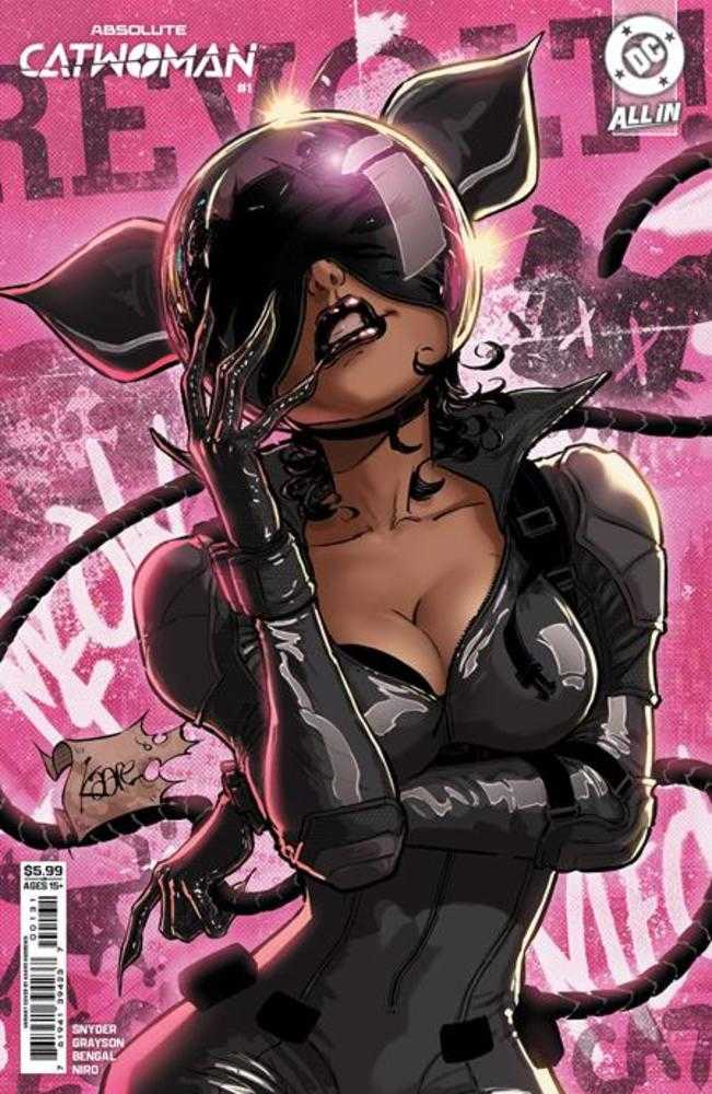 Absolute Catwoman 1 (Of 6) Cover C Kaare Andrews Card Stock Variant - Cadets Toys & Comics