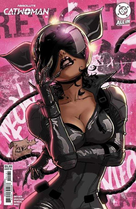 Absolute Catwoman 1 (Of 6) Cover C Kaare Andrews Card Stock Variant - Cadets Toys & Comics