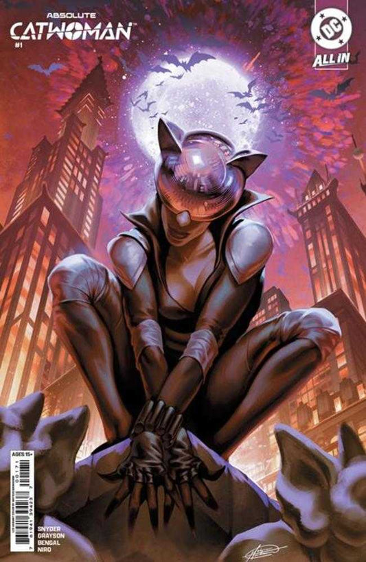 Absolute Catwoman 1 (Of 6) Cover H 1 in 25 Mateus Manhanini Card Stock Variant - Cadets Toys & Comics
