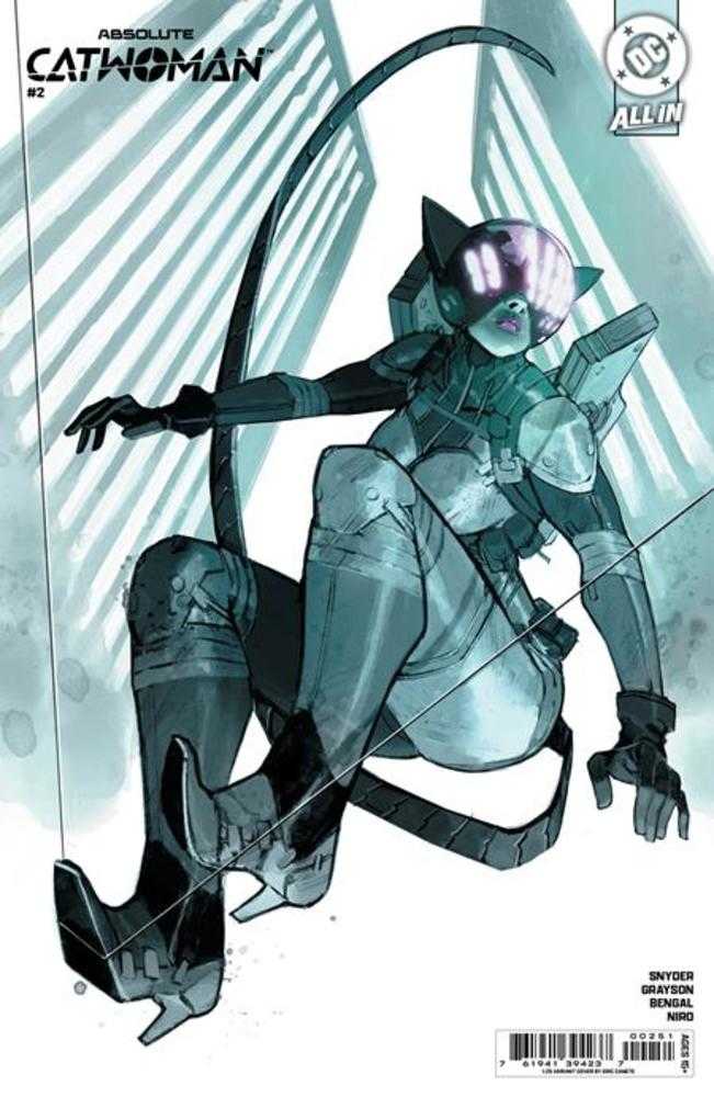 Absolute Catwoman 2 (Of 6) Cover E 1 in 25 Eric Canete Card Stock Variant - Cadets Toys & Comics